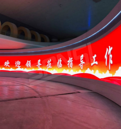 三一重工展示廳LED高清（qīng）大屏