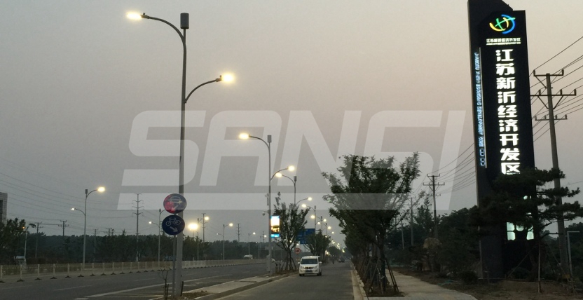 江蘇新（xīn）沂智慧路燈