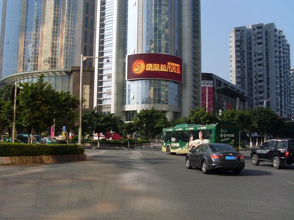廣州中（zhōng）石化大廈室外led全彩顯示屏