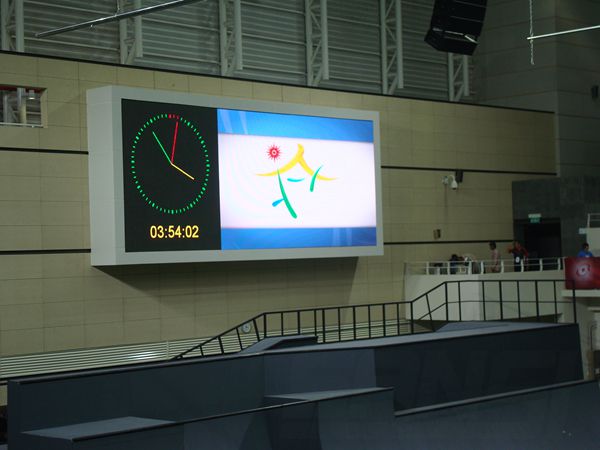 澳門科技大學體育場led室（shì）內全（quán）彩顯示（shì）屏