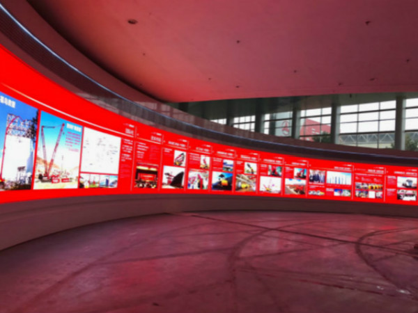 三一重工展（zhǎn）示廳LED高清大屏（píng）