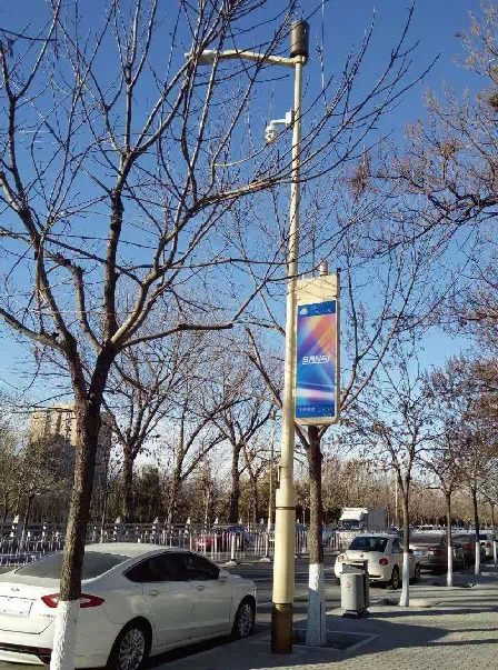 智慧路燈標杆項目：北京左安門