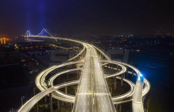 廣東南沙大橋（虎門二橋）海鷗（ōu）島（dǎo）互通立交