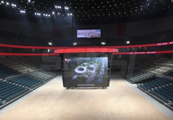 西安奧體中心館內鬥（dòu）型屏