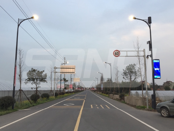 浙江大雲溫泉大道智慧路燈（dēng）