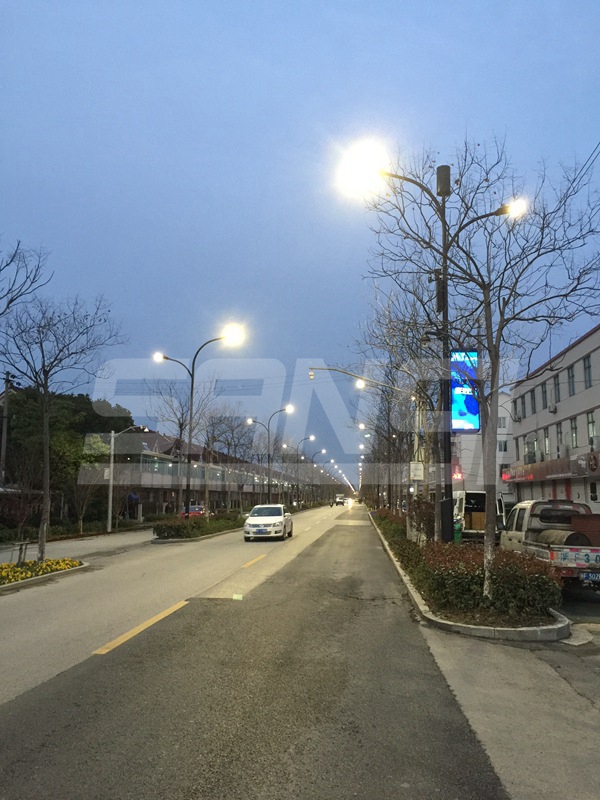 浙江大雲繆家新農村智慧（huì）路燈