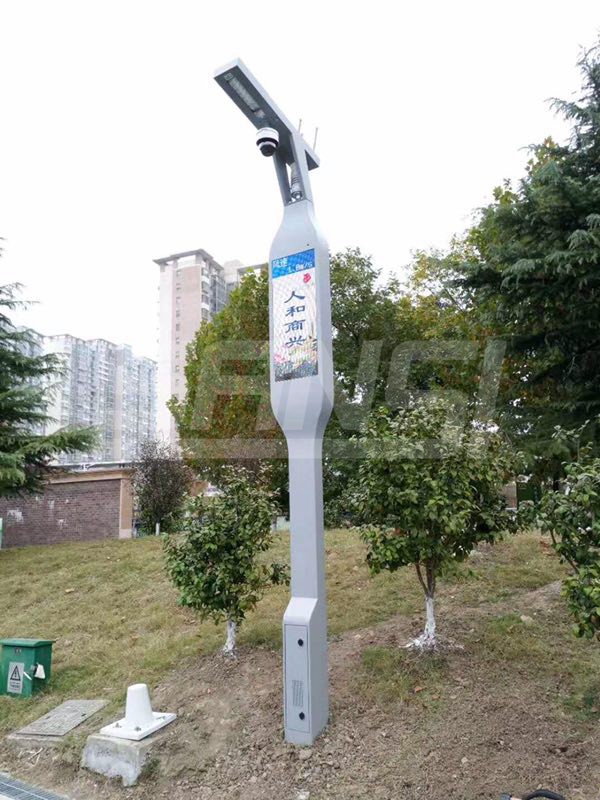 北京海澱公園智慧庭（tíng）院燈
