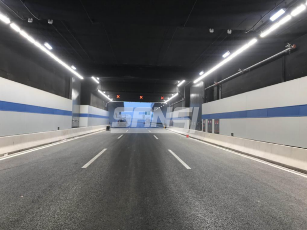 三（sān）思承建沿江通道越江隧道照（zhào）明