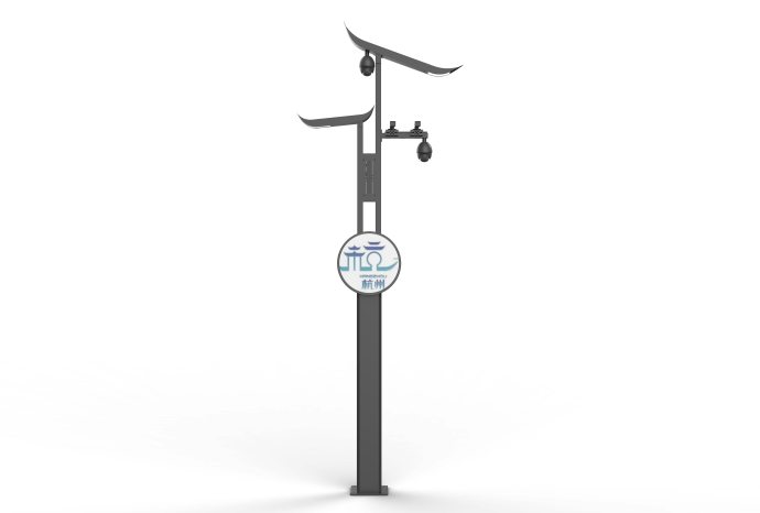 杭州西湖湖濱路（lù）智慧路（lù）燈杆型（xíng）