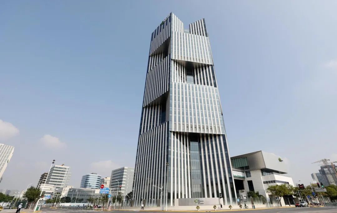 金磚銀行總部大樓/圖（tú）源（yuán）新華（huá）社