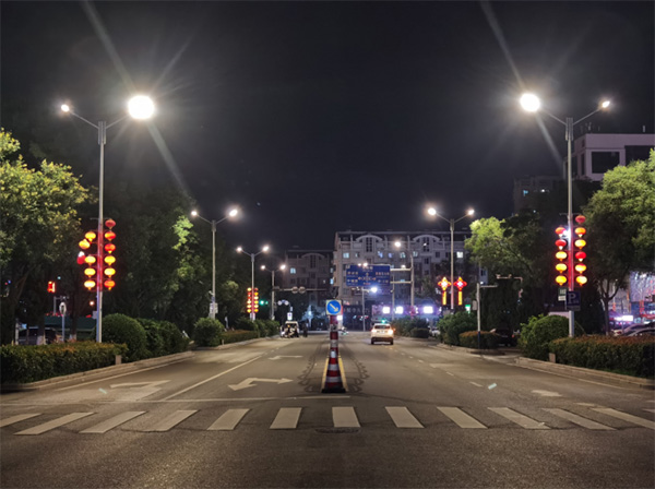 www.91助力城陽區主城區（qū）路（lù）燈節能改（gǎi）造工程