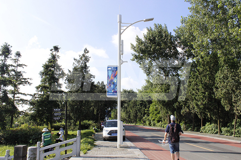 道（dào）路完善工程,智慧路燈,綜合杆