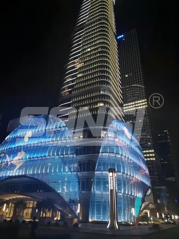 LED透明顯示屏,透明屏應用,透明屏,LED顯示（shì）屏