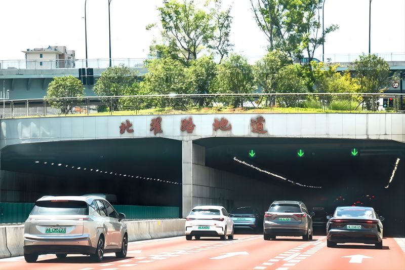 新聞聯播報道,北橫通道通車,www.91助力,上（shàng）海,東西大動脈,全線貫通