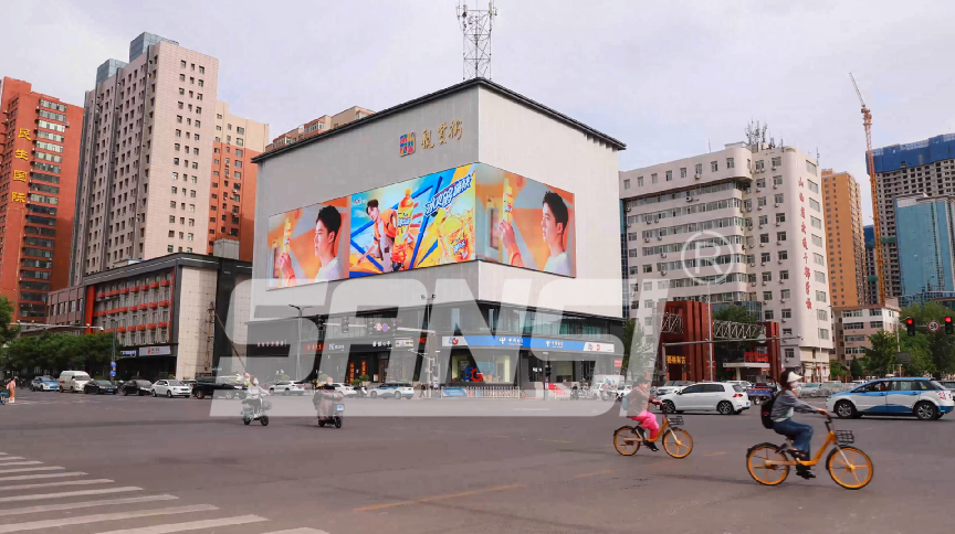 LED拚（pīn）接屏,高效顯（xiǎn）示,創新應用,推動城市智能化發展