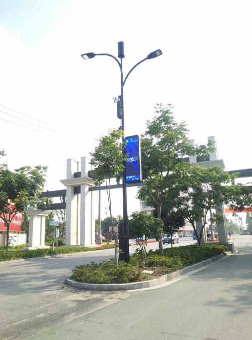 智慧路燈,點亮城市管理,LED路燈,智能燈杆