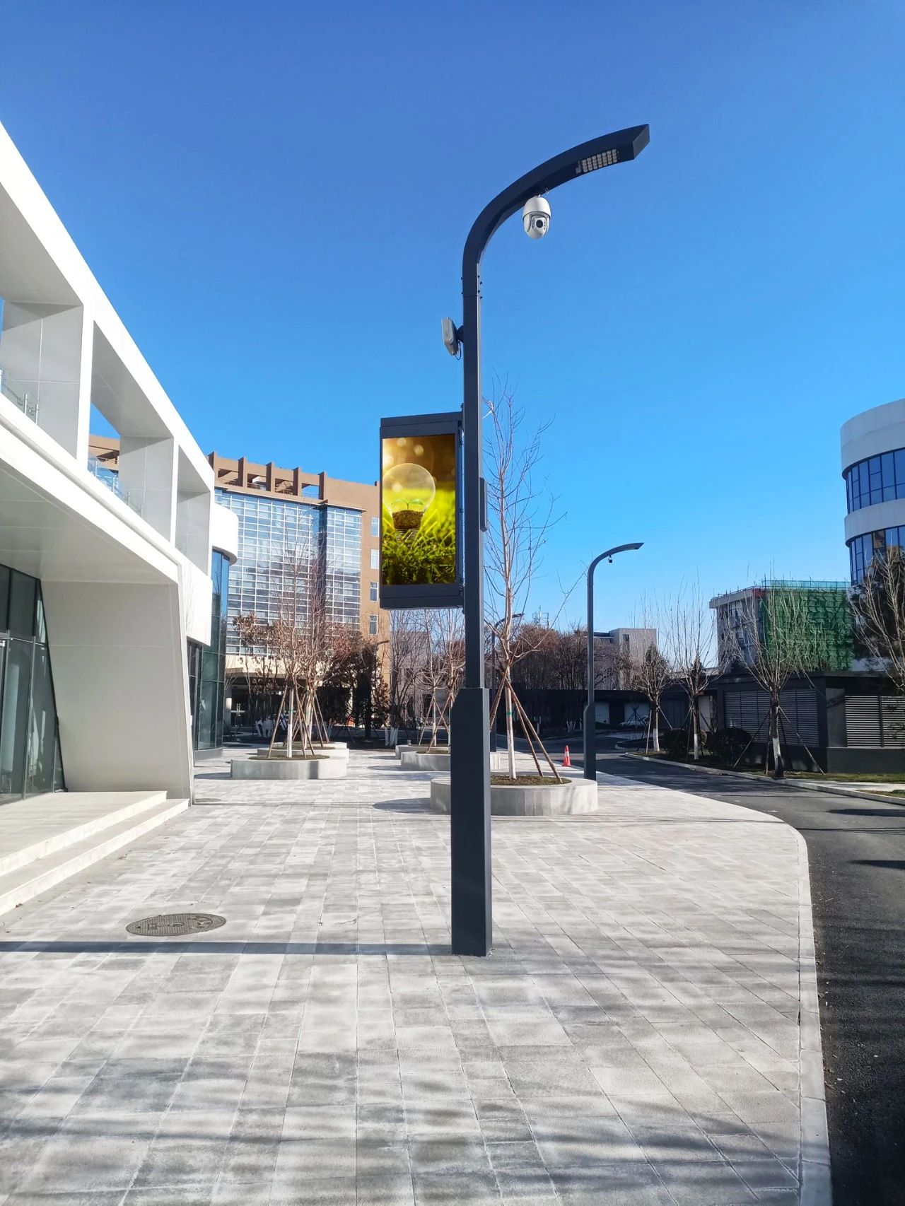 www.91助力,產業園,打造,智（zhì）慧園（yuán）區,管理,智慧路燈,智慧燈杆,智慧係統