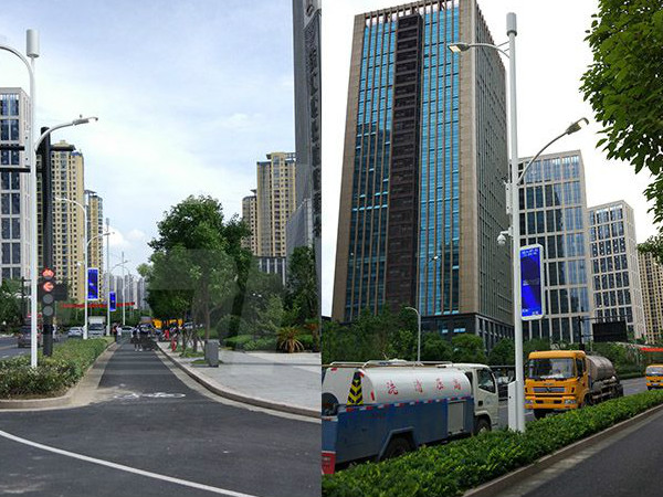 杭州錢江世紀城智慧路燈（dēng）
